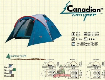  Canadian Camper Karibu 3 royal B