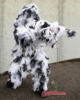 Маскировочный костюм Ghillie Suit Anti Fire, snow