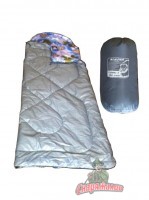 Cпальный мешок Аляска (-10 С) тк.Тафета (Однотонный)в чехле